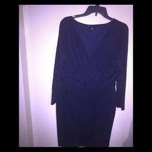 Navy blue dress